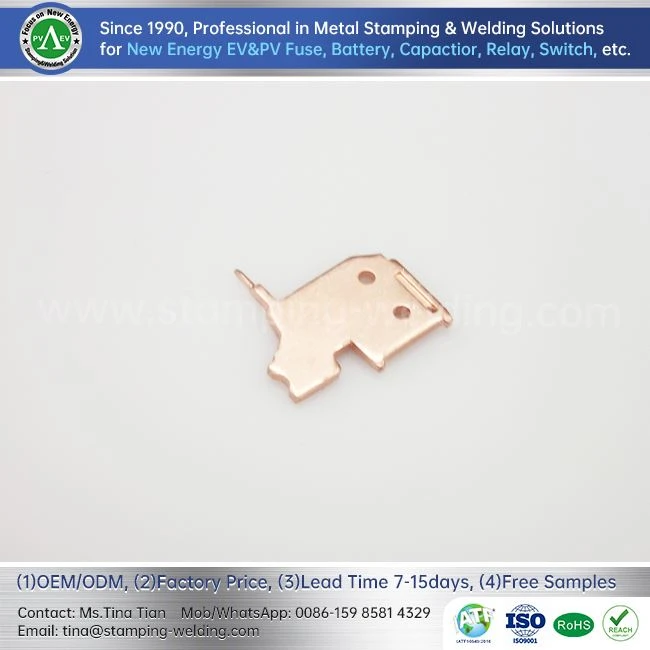 Automotive Copper Stamping Parts Conductive Sheet