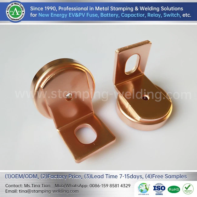 Copper End Cap For High-voltage Fuse