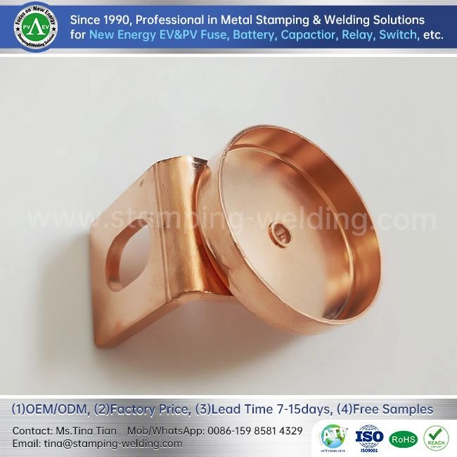 Copper End Cap for Fuse