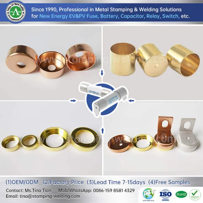 ฟิวส์ทองแดงและทองเหลืองแคป