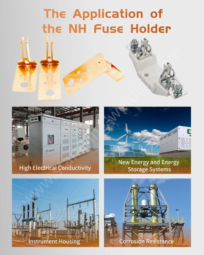 The Application of the Contact terminal for NH fuse The Application of the Contact terminal for NH fuse