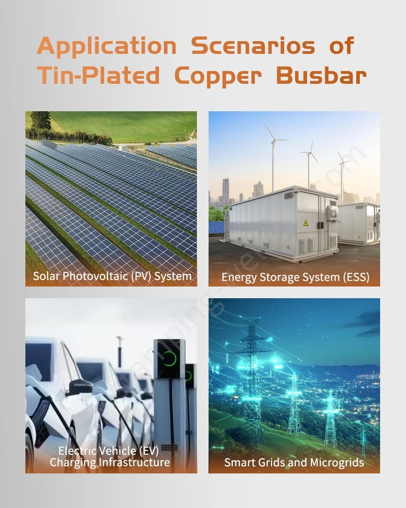 Application Scenarios of hdhc tinned copper busbar Application Scenarios of hdhc tinned copper busbar