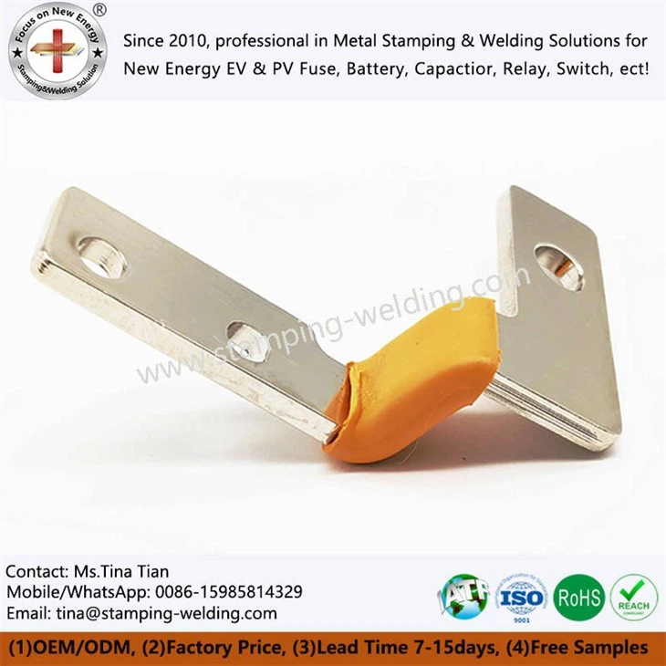 Insulated soft-busbar connector