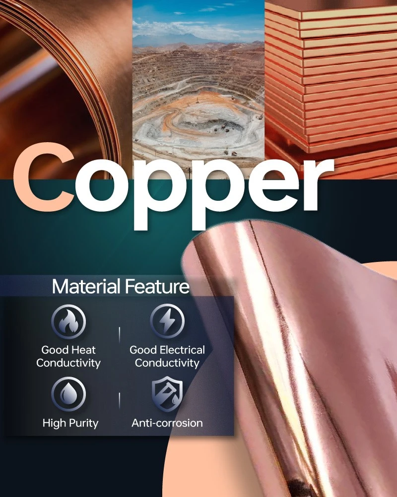 Material of Copper Pressed Components Material of Copper Pressed Components