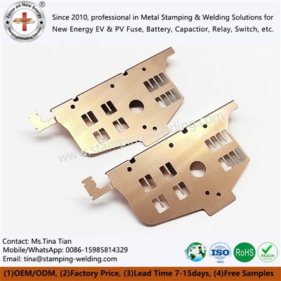 Busbar ทองแดงสำหรับตัวเก็บประจุอุปกรณ์อิเล็กทรอนิกส์ Power Link